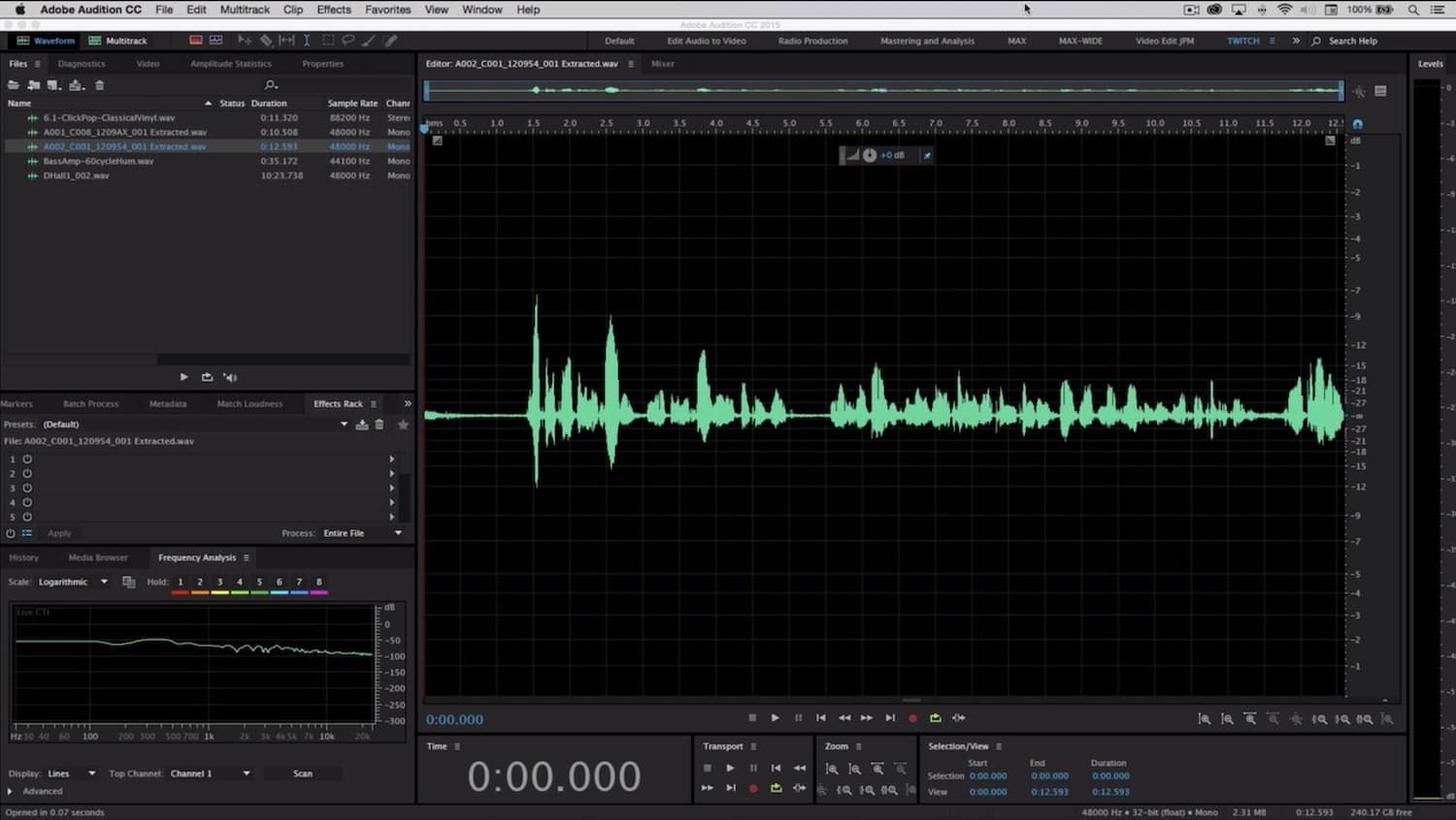 what is a good audio editing software