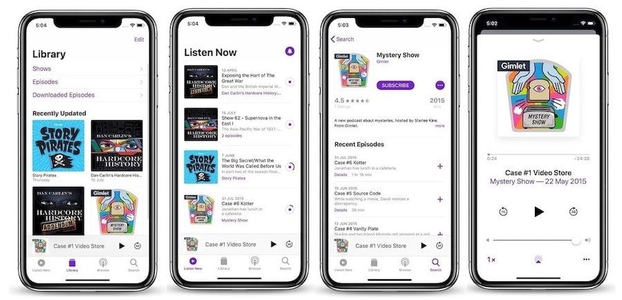 1. Apple Podcasts App: Best Podcasts App for Apple Integration (Siri)