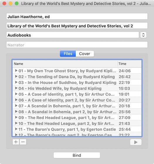 1. Audiobook Binder - Best Free Mac Apps