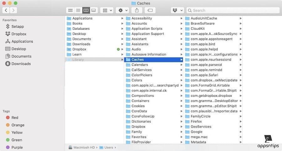 1. Clean Cached Files 2 - How to Clean Your Mac