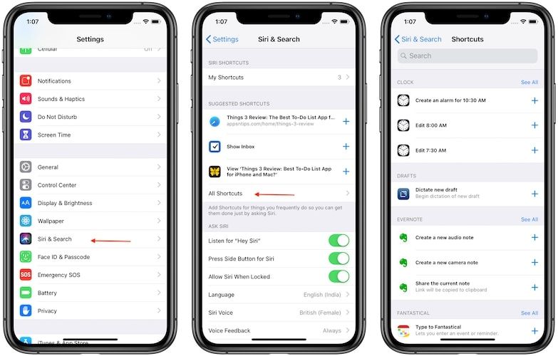 Siri Shortcuts Getting Started Guide The Overview appsntips