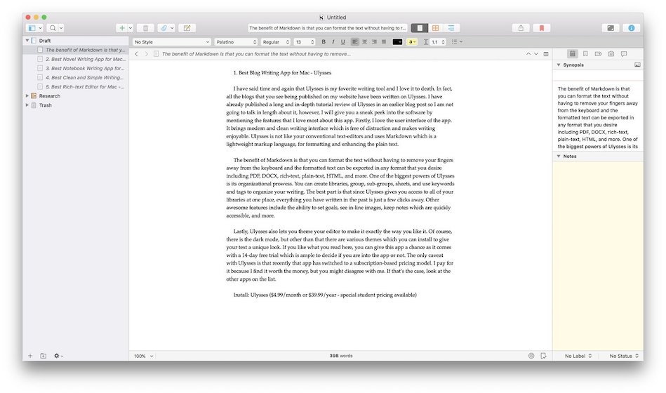 best word document for mac free