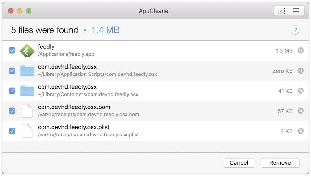 26. AppCleaner - Best Free Mac Apps