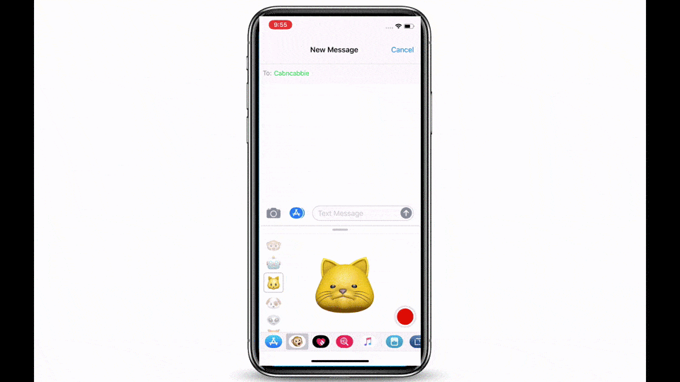 4. Use Animojis as Stickers