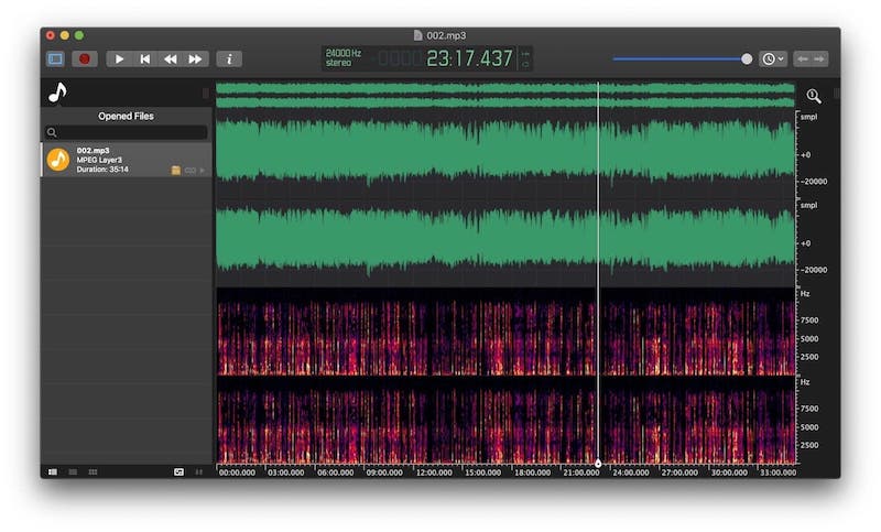 free sound editor mac