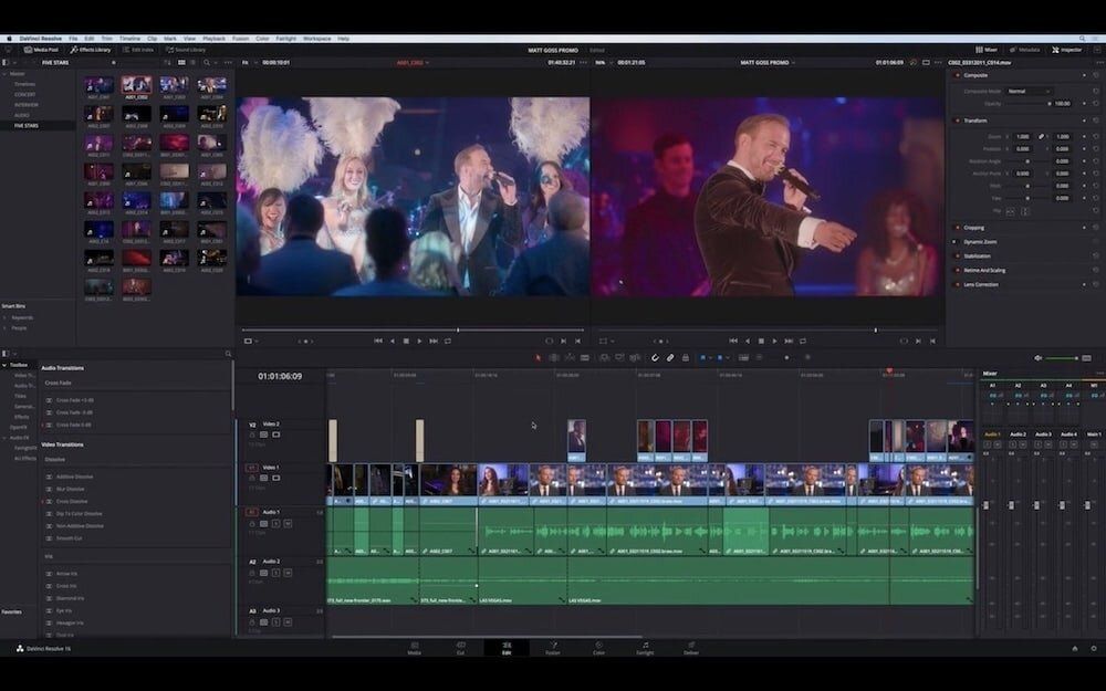 7. DaVinci Resolve - Best Free Video Editing App for Mac