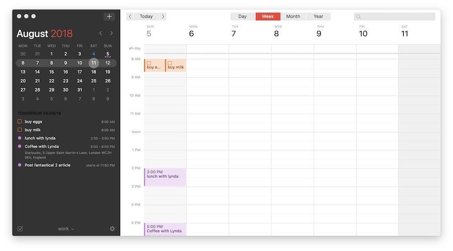 best mac calendar app 2015