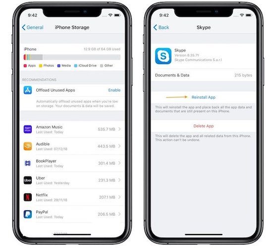 How to Reinstall Offloaded Apps