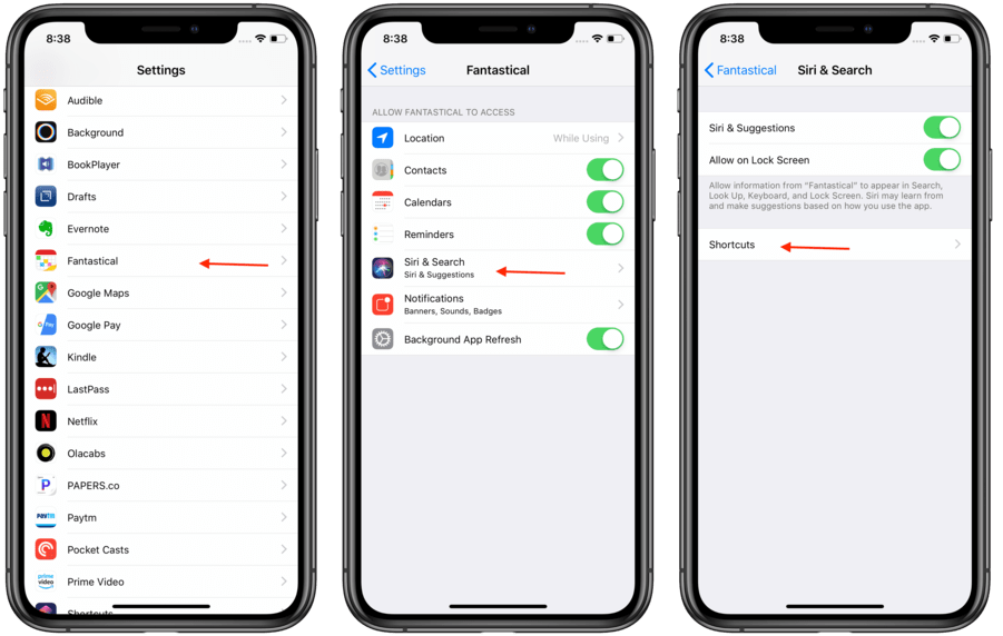 Support for Siri Shortcuts 1