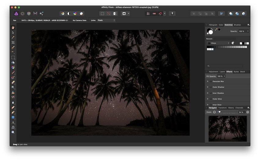 5. Best Photo Editing App For Mac: Affinity Photo