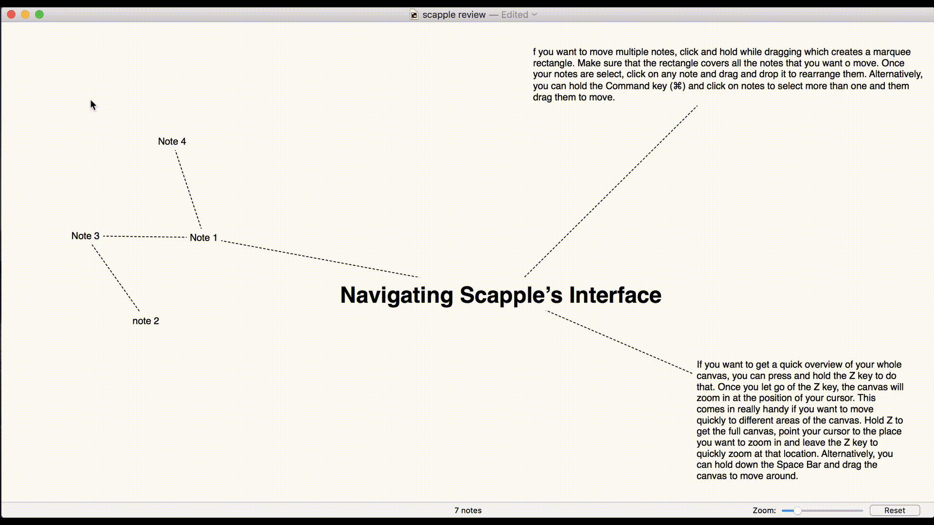 5. Navigating Scapple’s Interface 2