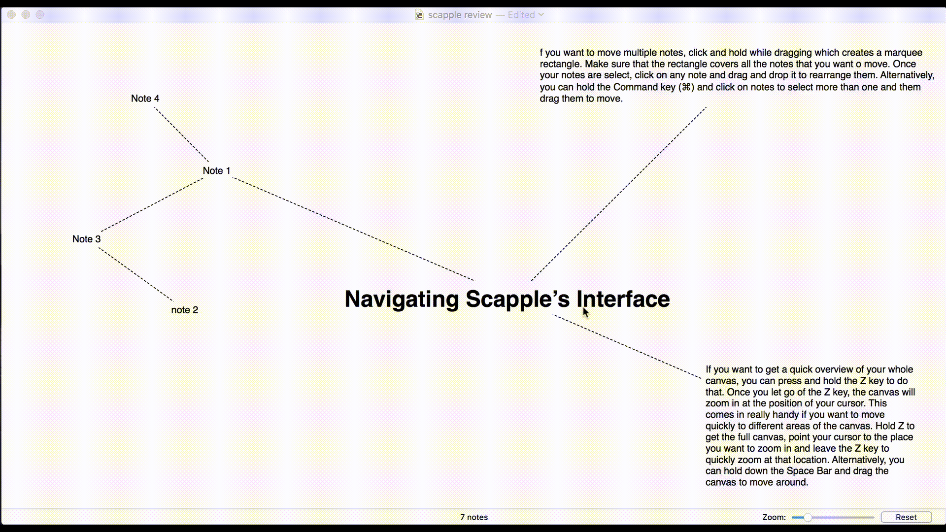 5. Navigating Scapple’s Interface 1