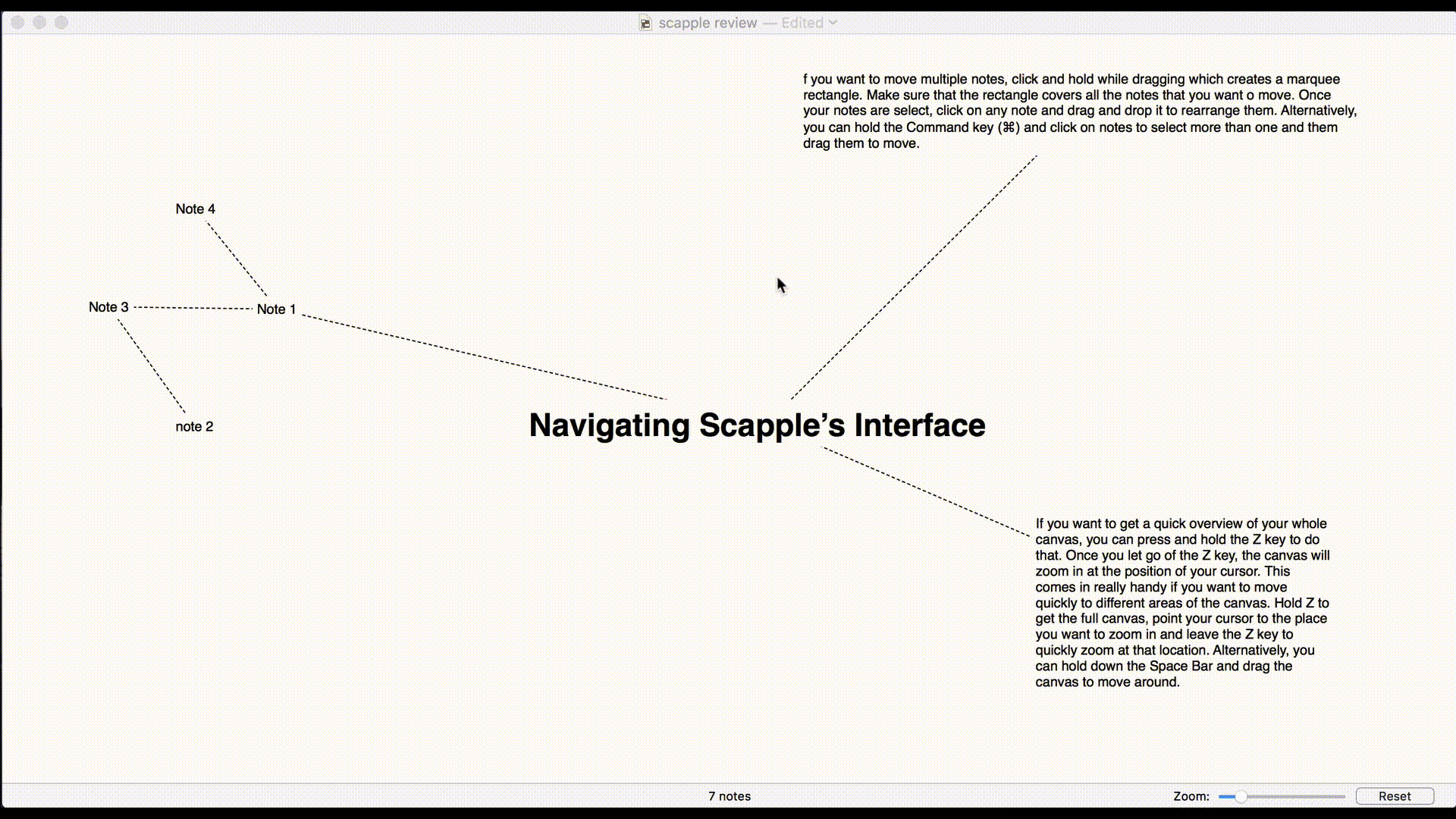 5. Navigating Scapple’s Interface 3