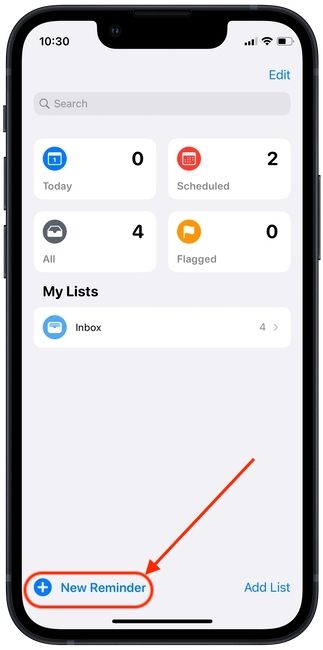 create repeating reminders on iPhone 1