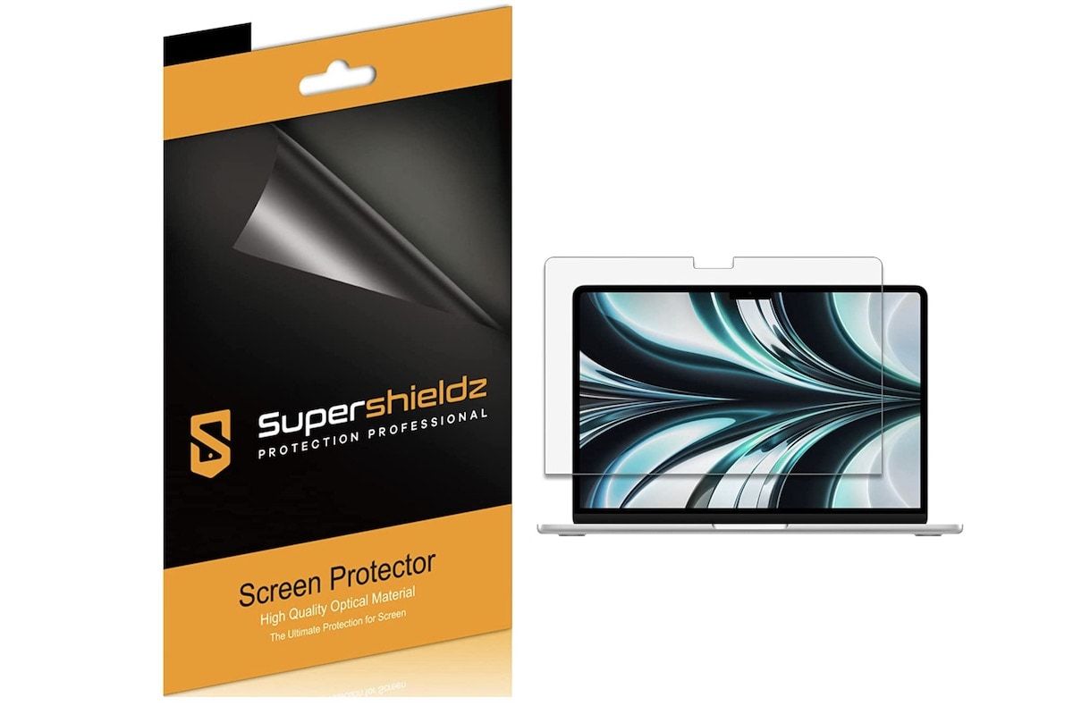 1. Supershieldz matte screen protector for M2 MacBook Air