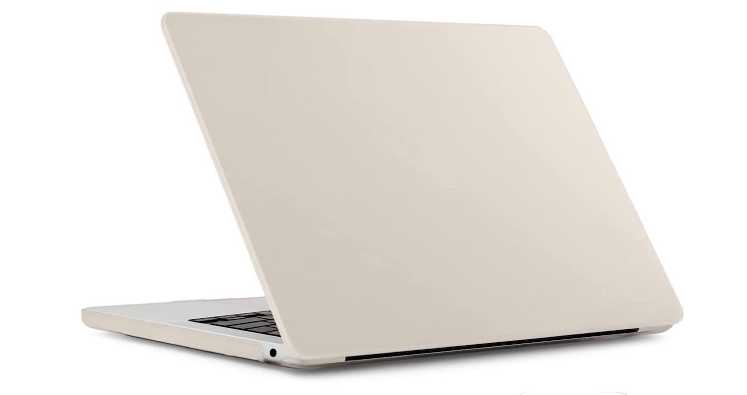 5. TWOLSKOO MacBook Air M2 frosted case