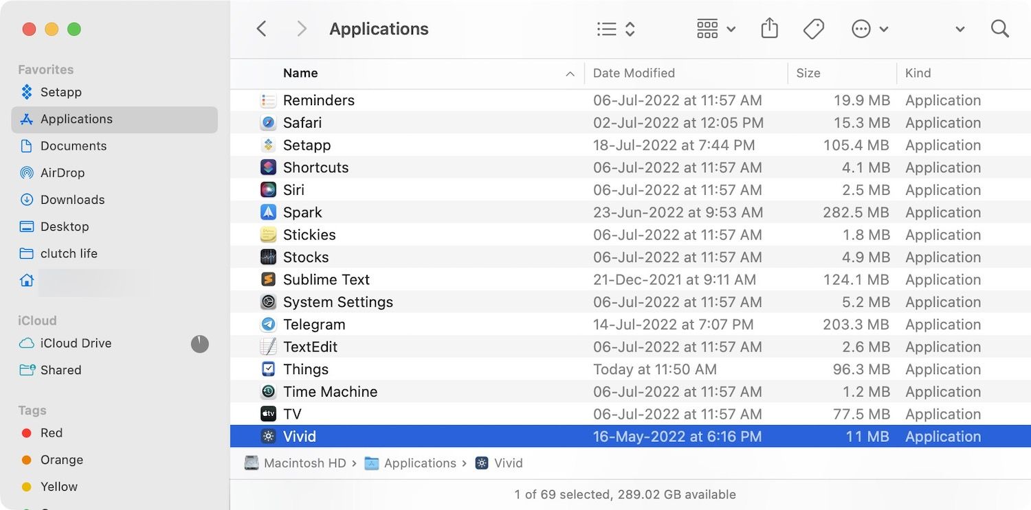 Drag the app to application folder