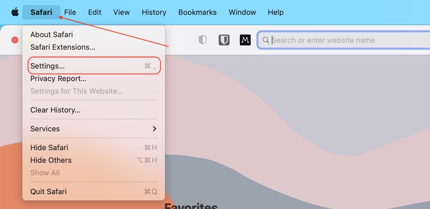 safari sync extensions