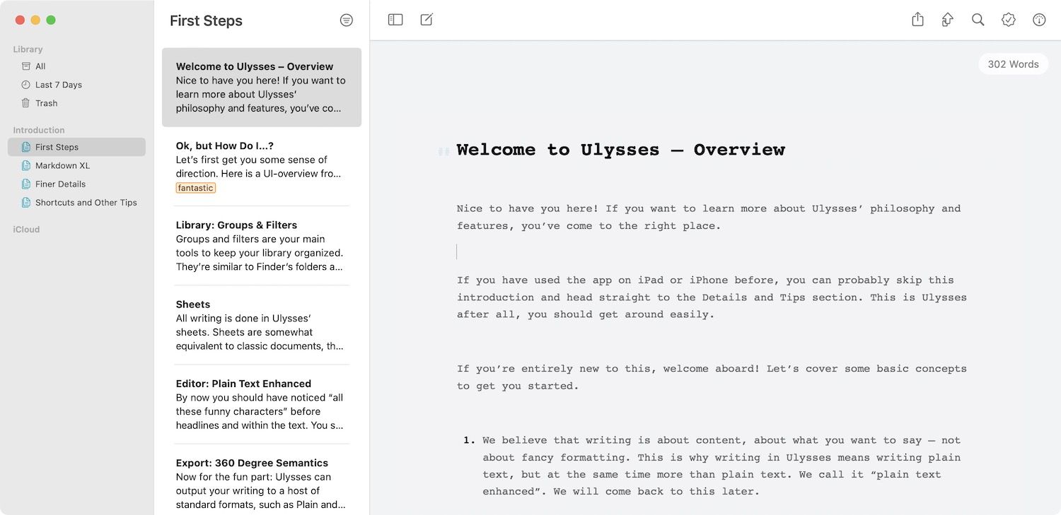 Ulysses Introduction