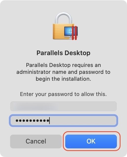 install Parallels Desktop on M1 Mac 7