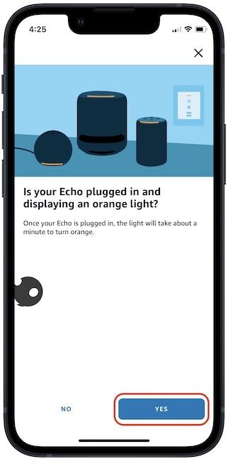 Set up Amazon Echo speakers with iPhone 10