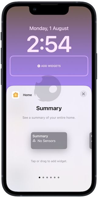 10. Home widget