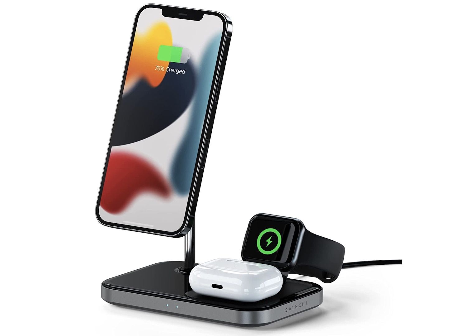 Satechi 3-in-1 magnetic wireless charging stand