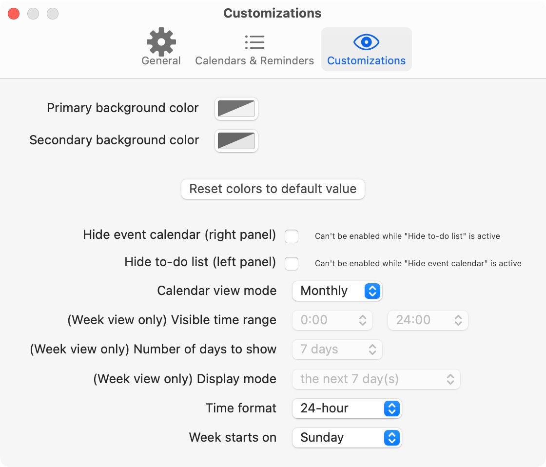 Add Calendar to Mac desktop 8