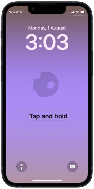 add widget to iPhone Lock Screen 1