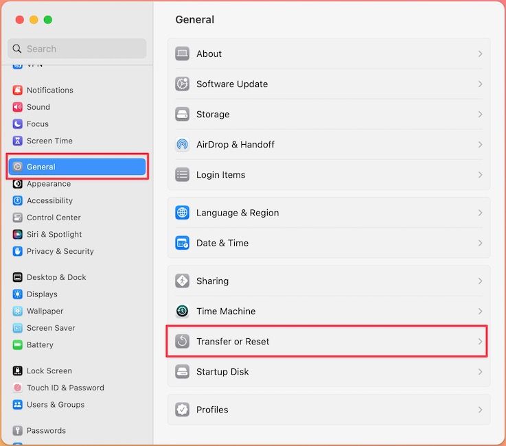 Reset your Mac in macOS 13 Ventura 2