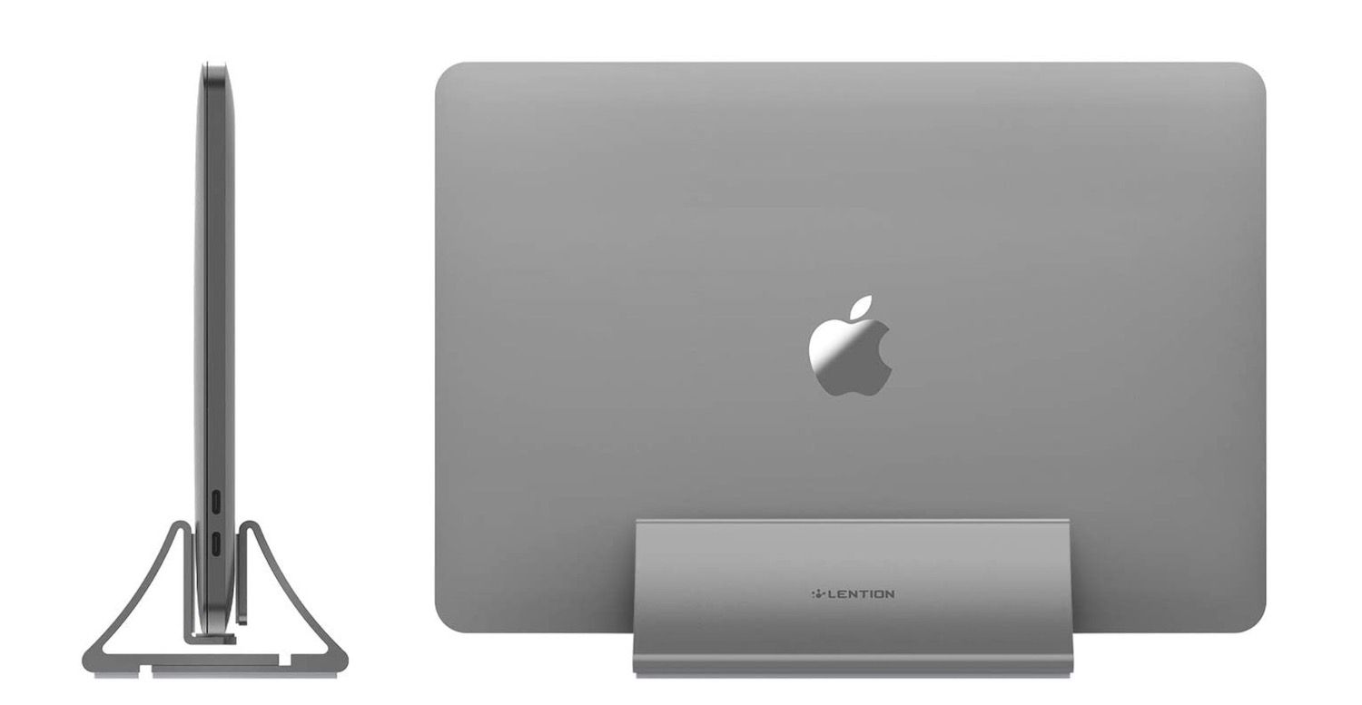 LENTION vertical desktop stand for MacBook Air M2
