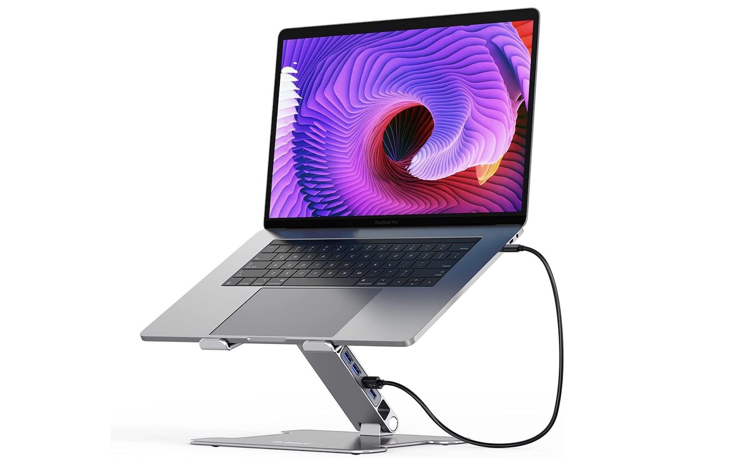 ORICO desk stand with 4 Port USB 3.0 hub