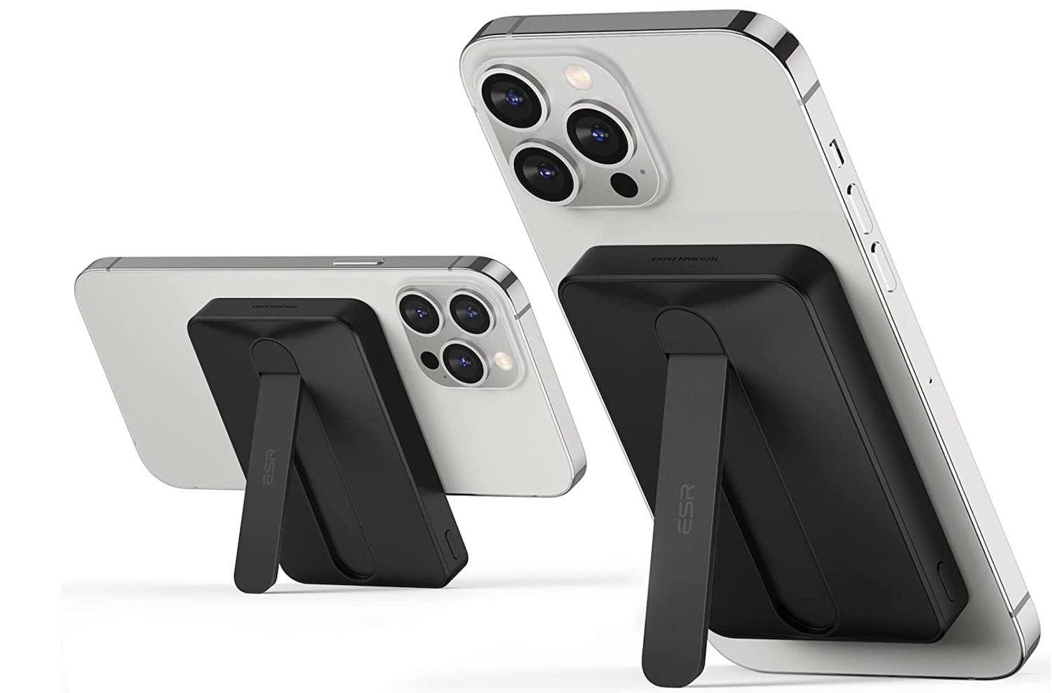 ESR HaloLock MagSafe wireless power bank with kickstand