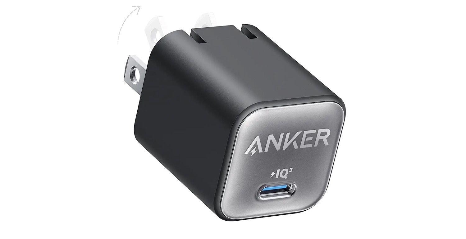 Anker USB C GaN Charger 30W for iPhone 14 Pro