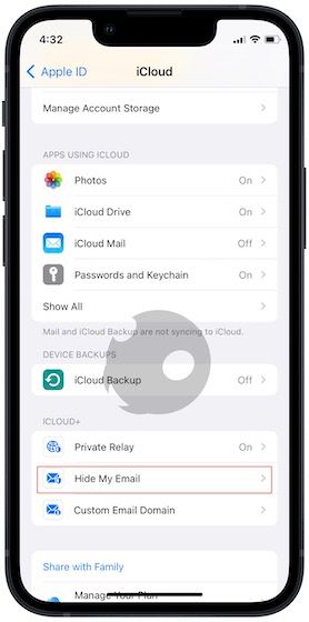 Delete temporary Email ID on iPhone 2