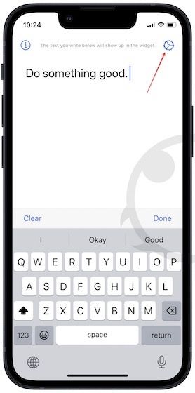 Display a custom message on the iPhone lock screen 3