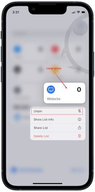 How to Pin Lists in Reminders on iPhone and Mac