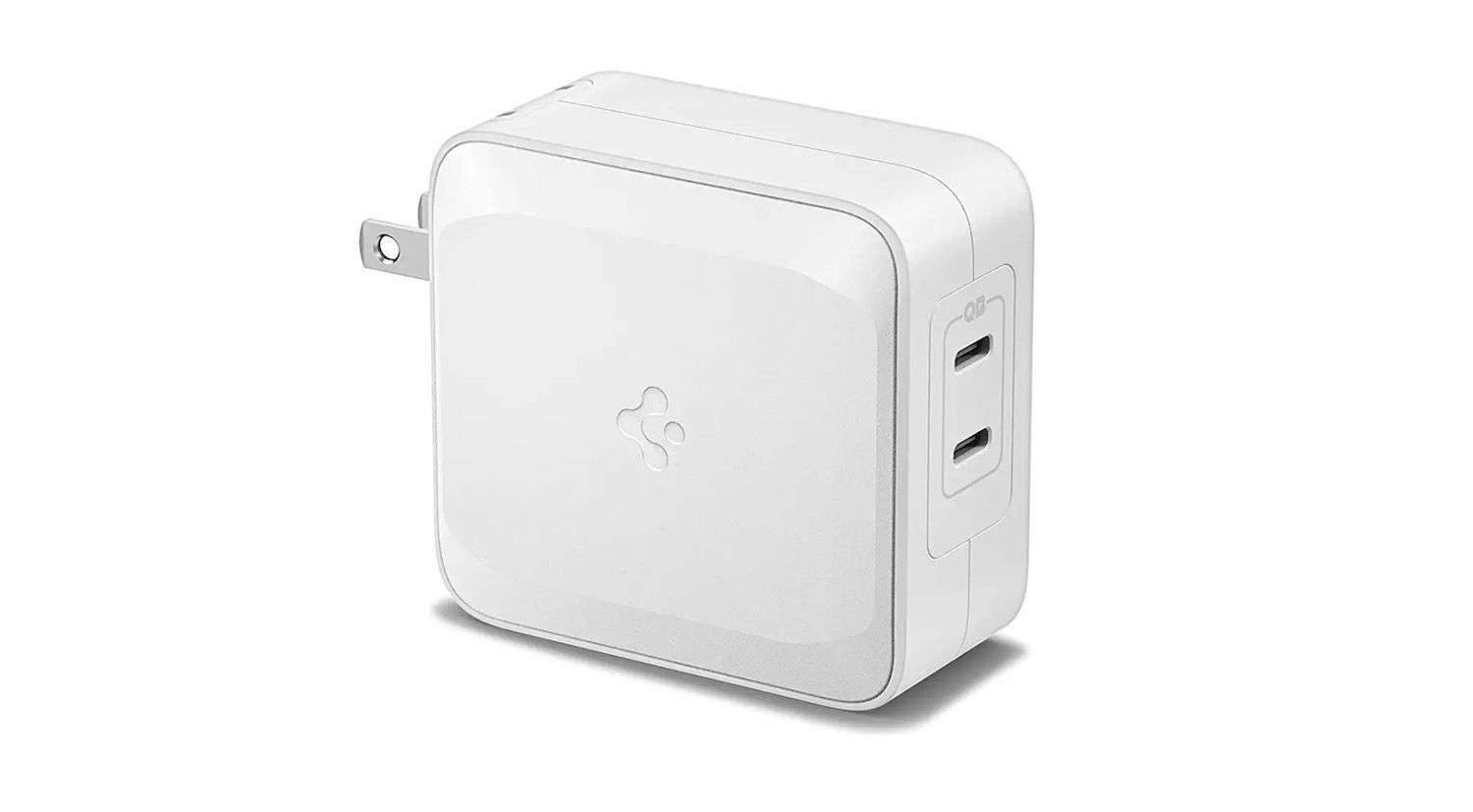 Spigen dual USB-C 100W wall charger for iPhone 14 Pro