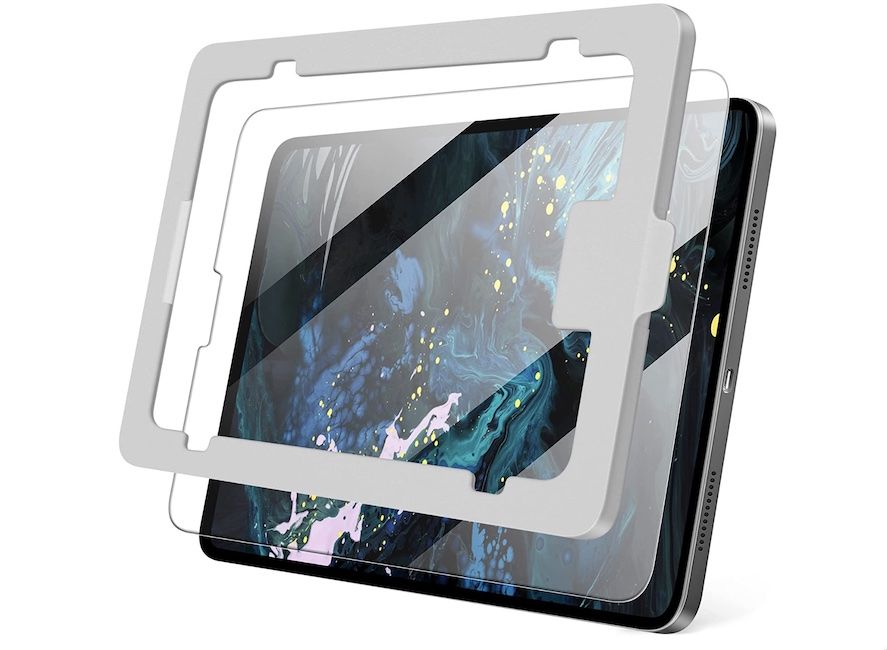 KingBlanc iPad Pro 11-inch screen protector with installation kit