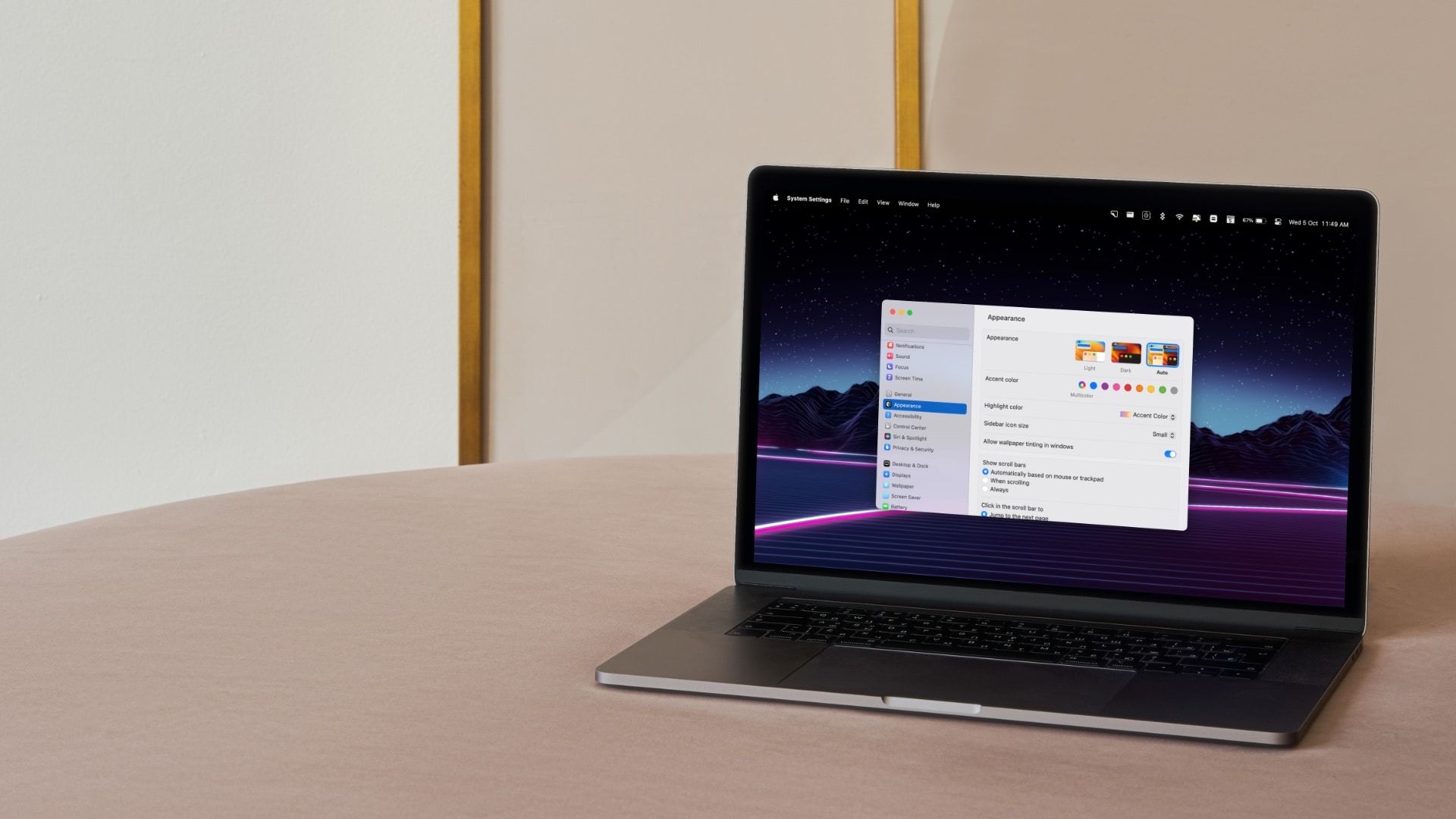 How to Disable Wallpaper Tinting in Windows on Mac appsntips