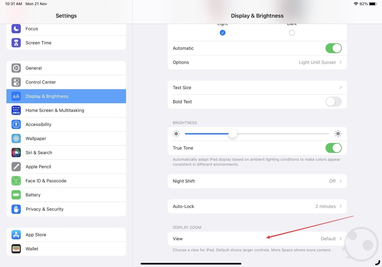 Get more display space on iPad Pro 2