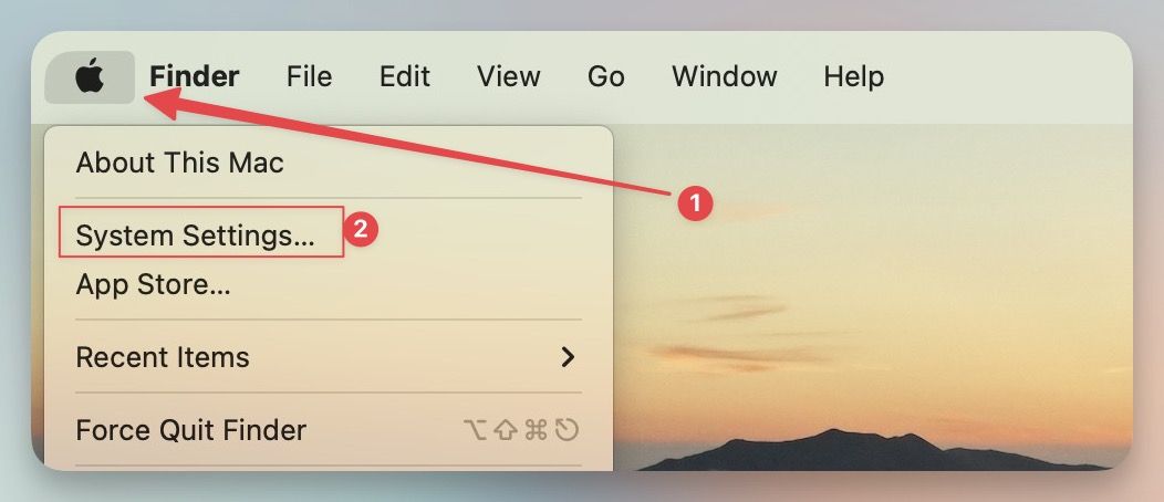cancel app subscriptions on Mac using System Settings 1