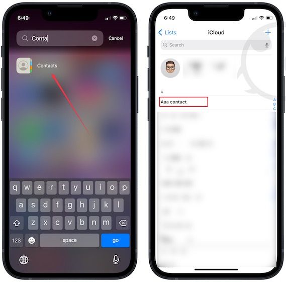 add extension numbers to existing contacts on iPhone 2