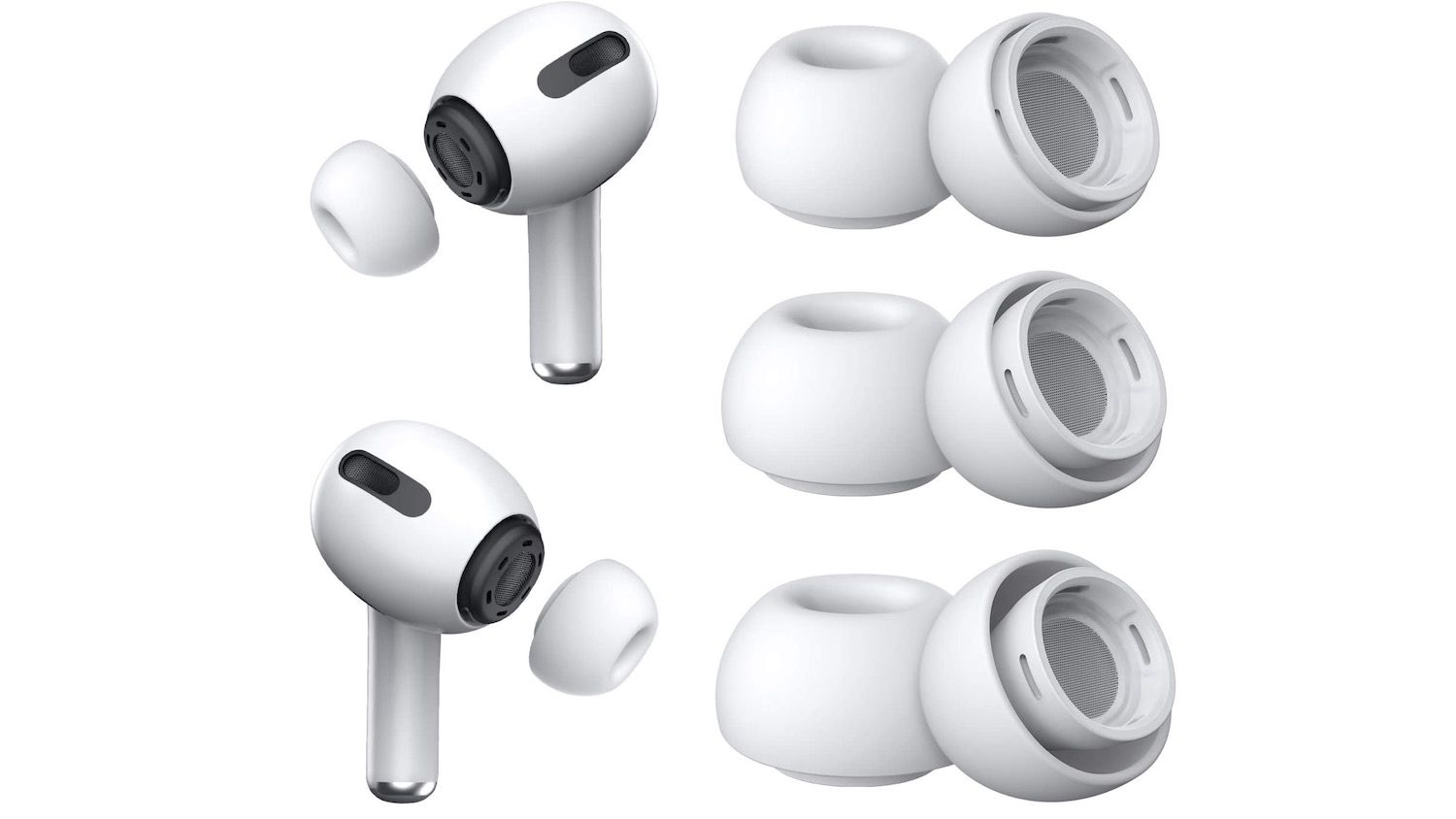 Replacement ear tips for AirPods Pro 2