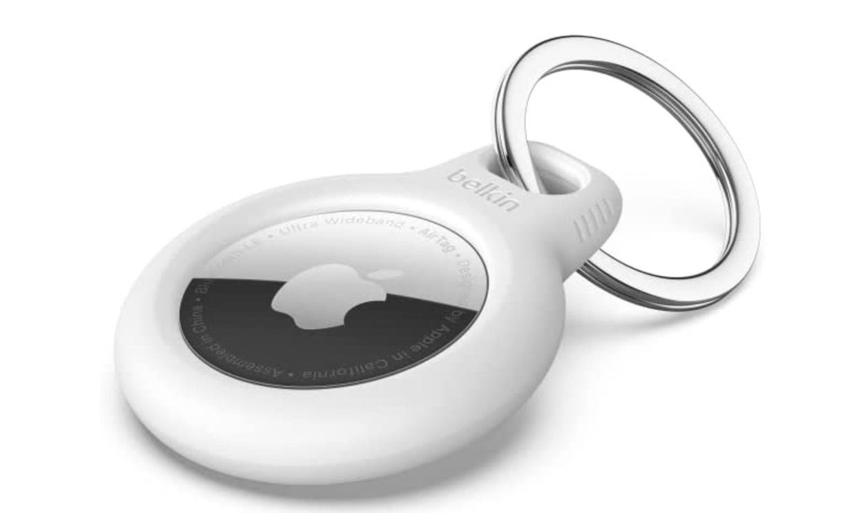 Belkin Apple AirTag secure holder with key ring