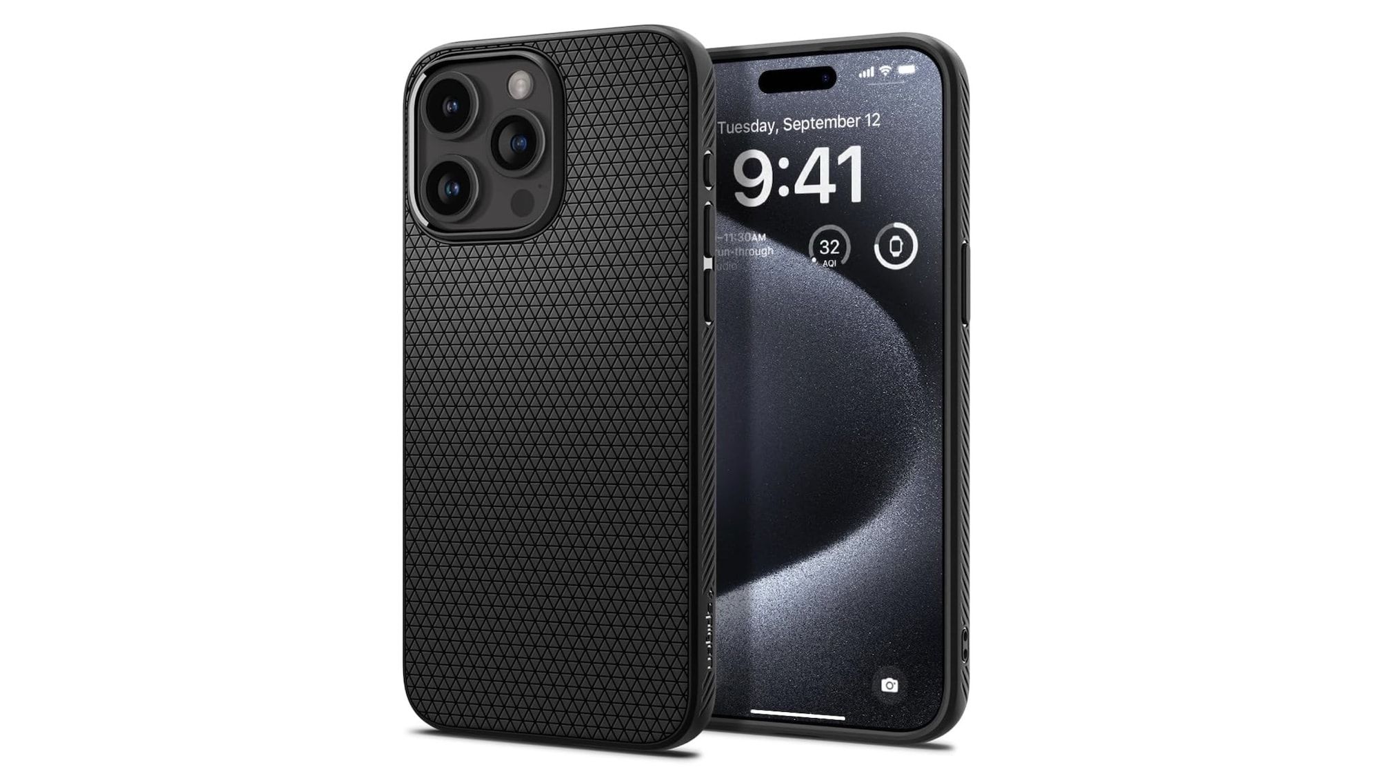 Spigen Liquid Air Armor designed for iPhone 15 Pro