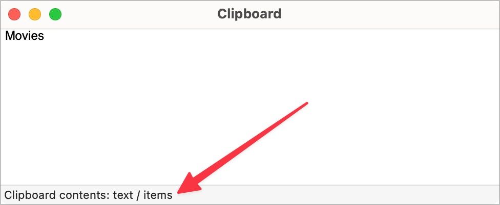 Clipboard example with file copy
