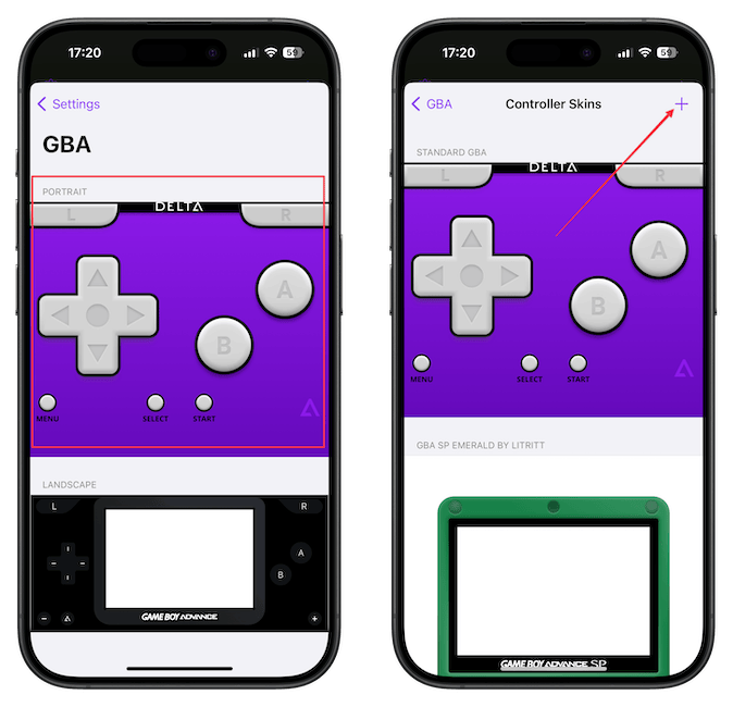 Adding skins to Delta app