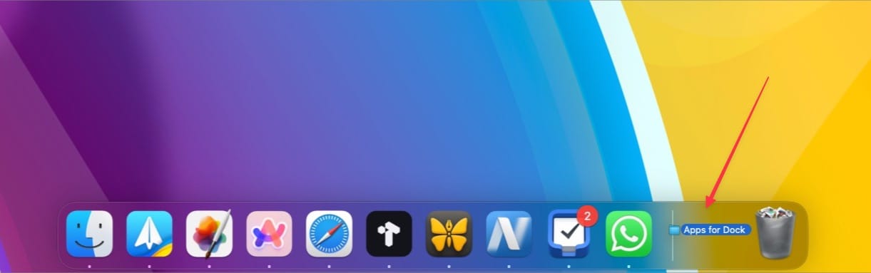 How to Add App Folders to Mac Dock