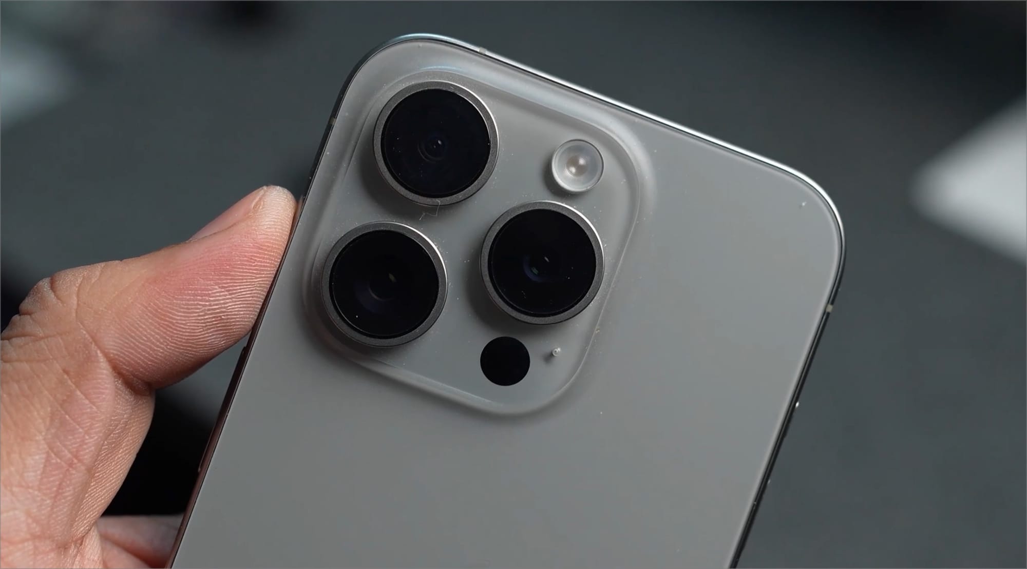 iPhone 15 Pro Camera Bump